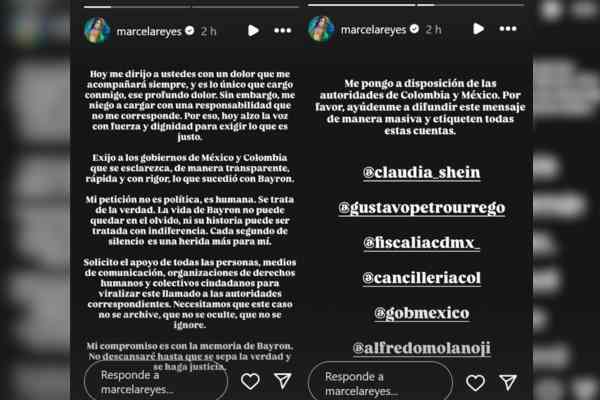 decisión que tomó Marcela Reyes tras lo ocurrido con B-King