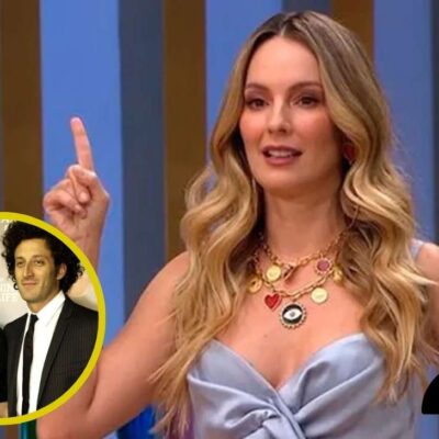 Descubrieron a Claudia Bahamón muy cariñosa con un hombre