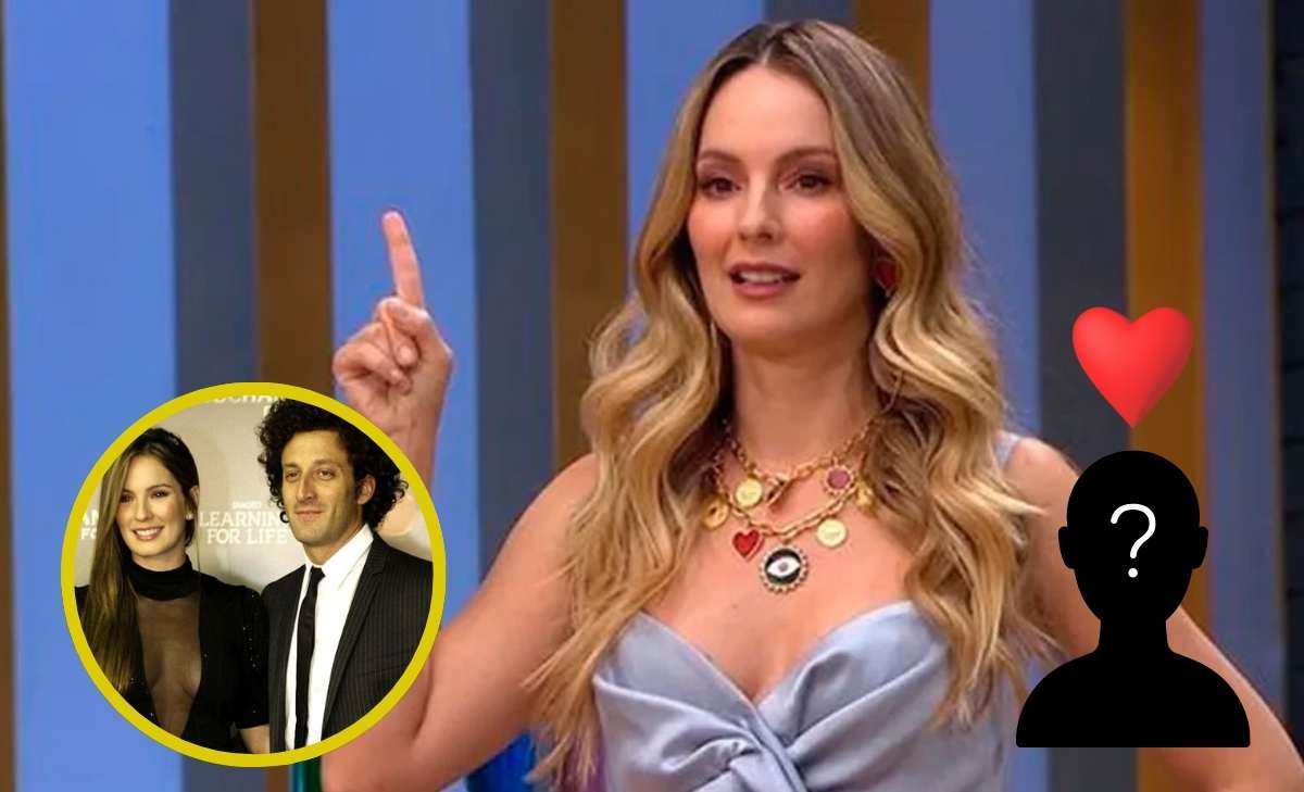 Descubrieron a Claudia Bahamón muy cariñosa con un hombre