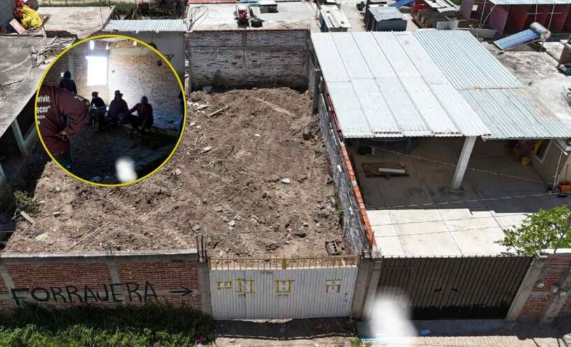 descubrimiento de las autoridades en una casa abandonada