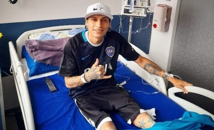 despedida de Javier Acosta hincha de Millonarios que recibirá la eutanasia