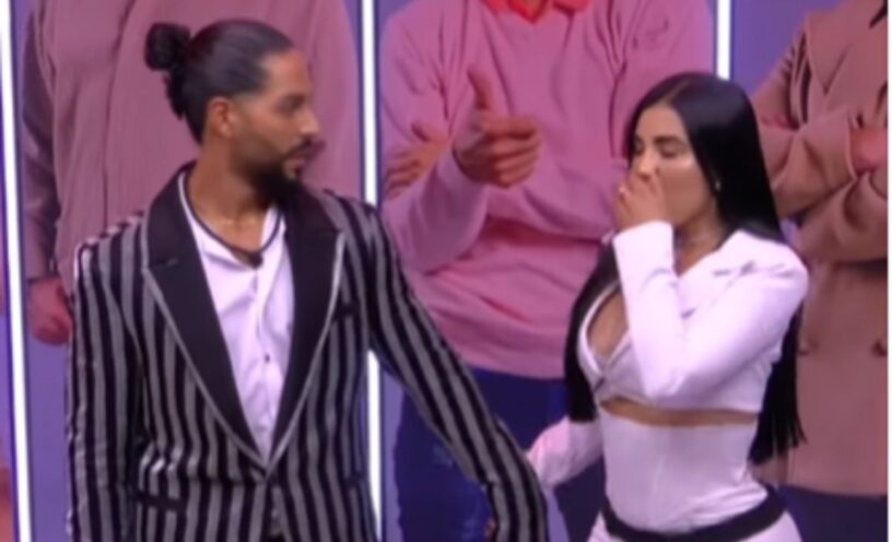 despedida entre Karina y Marlon en La Casa de los Famosos 2