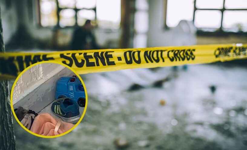 detalles de la casa donde un hombre asesinó a su hijastro