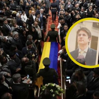 Detalles del sepelio de Miguel Uribe