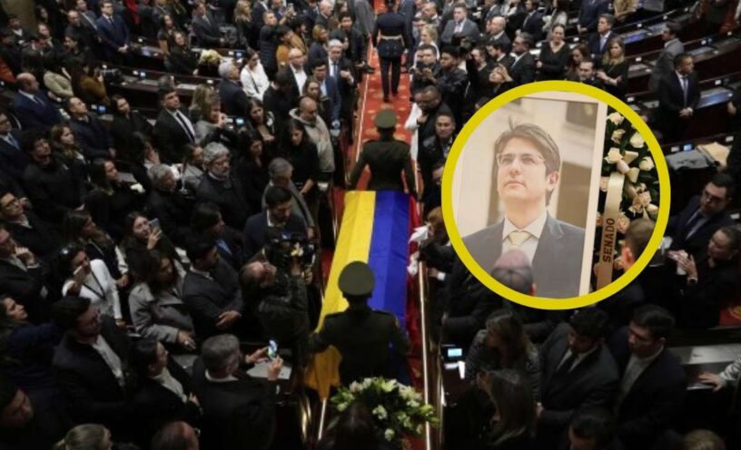 Detalles del sepelio de Miguel Uribe