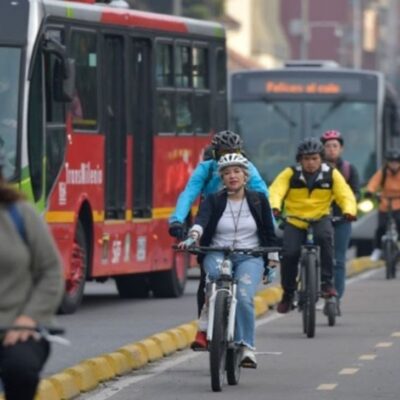 día sin carro y sin moto en Bogotá