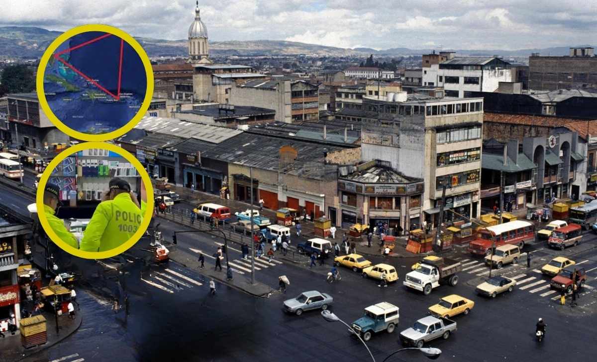 donde queda el ´Triángulo de las Bermudas de Bogotá´