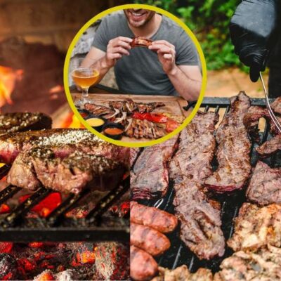 ¿Dónde queda la zona A o calle de los asaderos de carne en Bogotá?