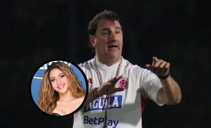 dura critica del entrenador de colombia para shakira
