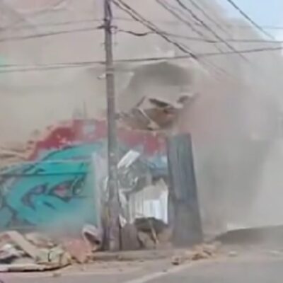 Edificio que se desplomó en el barrio Las Ferias Bogotá