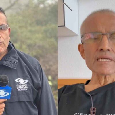 el cuerpo de Fredy Calvache llegó a Colombia