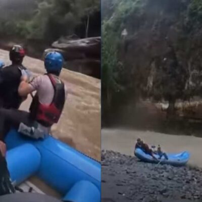 video naufragio río Güejar
