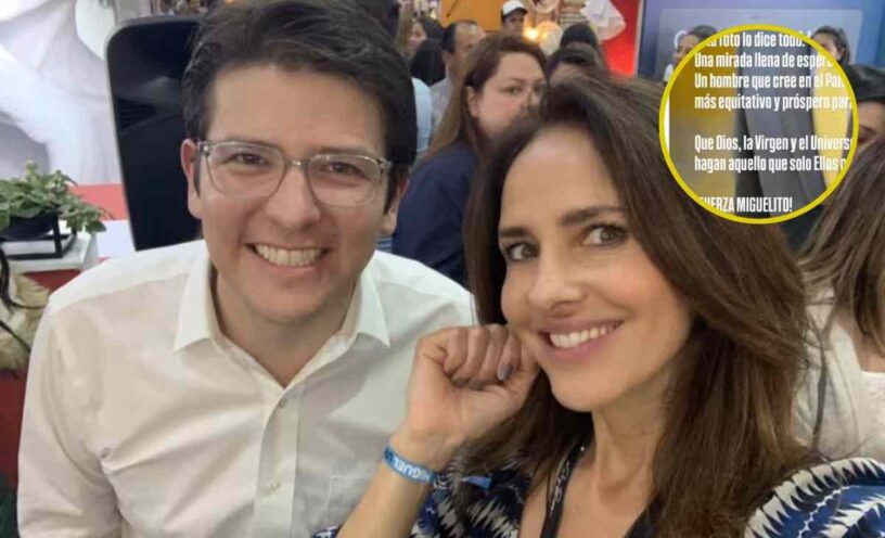 Paola Turbay compartió un emotivo mensaje de apoyo a su primo Miguel Uribe