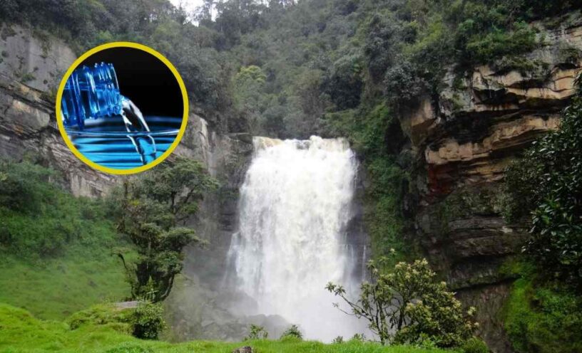 el Pueblo de Cundinamarca donde el agua la embotellan,