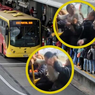 El video de las mujeres que se mechonearon en Transmilenio por una silla