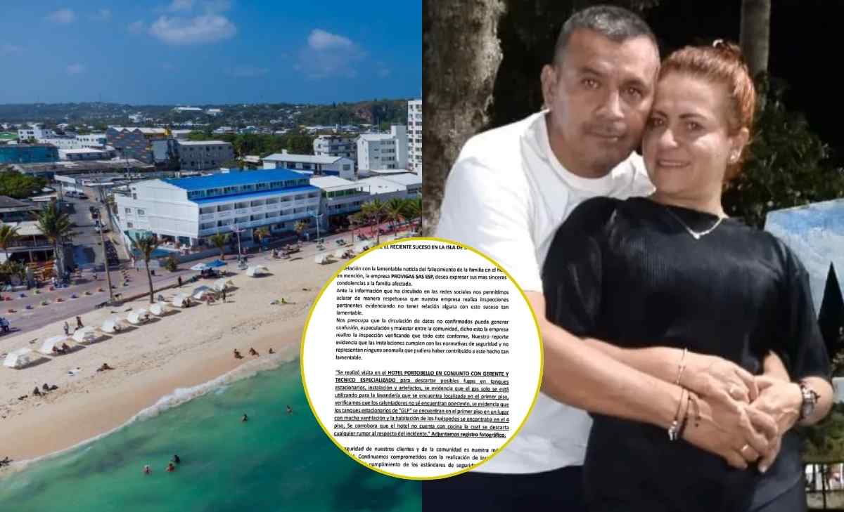 empresa de gas habló sobre la muerte de familia en San Andrés