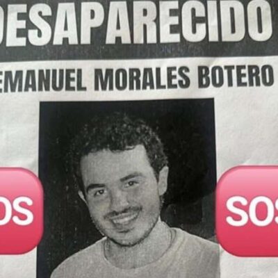 encontraron a Emanuel Morales el estudiante que desapareció el día de su graduación