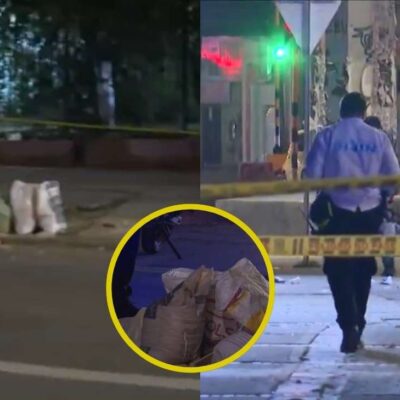 Encontraron cuerpo dentro de una bolsa en el centro de Bogotá