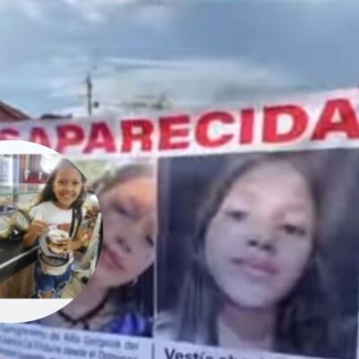 Encuentran a Sofía Delgado niña desaparecida en Valle del Cauca