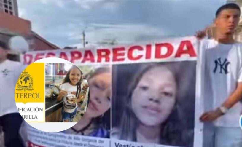 Encuentran a Sofía Delgado niña desaparecida en Valle del Cauca