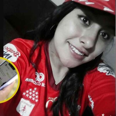 Erika Aponte envió un audio