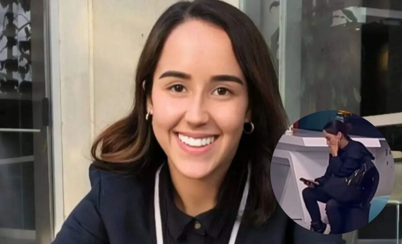Érika Zapata fue vista en otro medio de comunicación