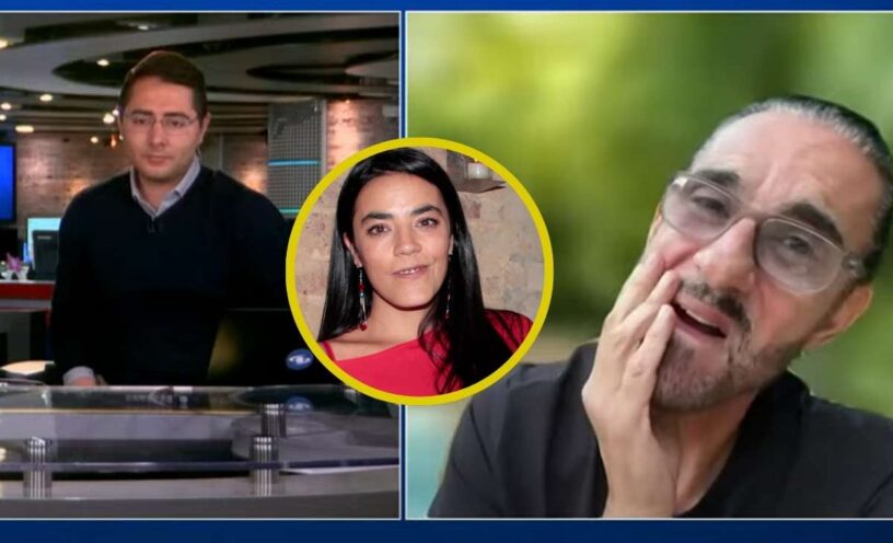 error que pasó periodista de Caracol en el homenaje a Sandra Reyes