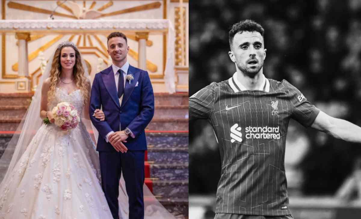 esposa de Diogo Jota en el funeral del jugador