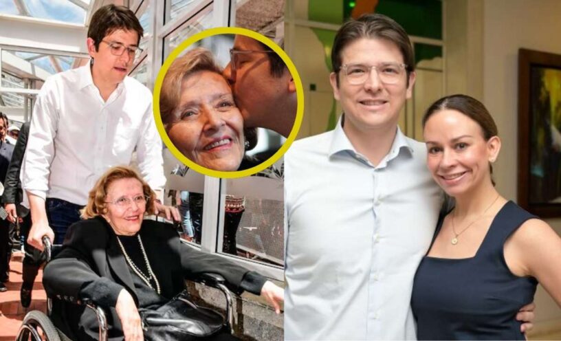 Esposa de Miguel Uribe compartió mensaje y foto por la muerte de la abuela del senador