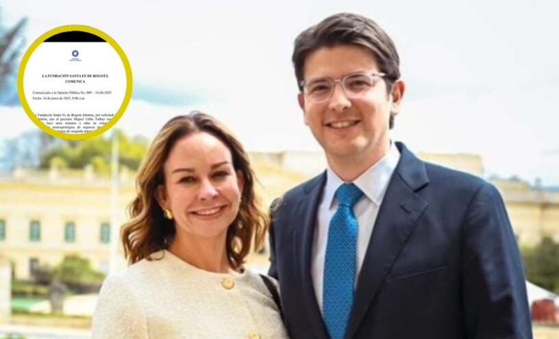 Esposa de Miguel Uribe se pronunció sobre preocupante parte médico tras nueva cirugía