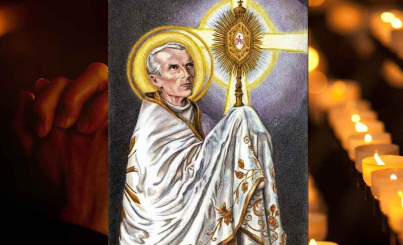 oración de san pedro julian eymard para el 2 de agosto