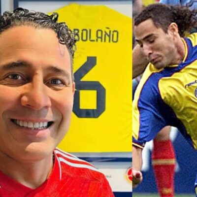 Última foto que se tomó el exfutbolista Jorge Bolaño antes de su muerte.