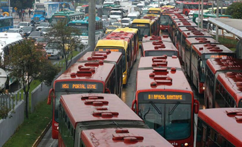 estaciones de TransMilenio cerradas por el paro camionero hoy 4 de septiembre