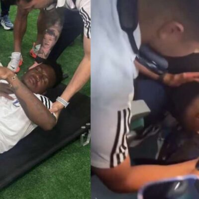 salud de Iván Arboleda jugador de Millonarios que fue golpeado con una piedra