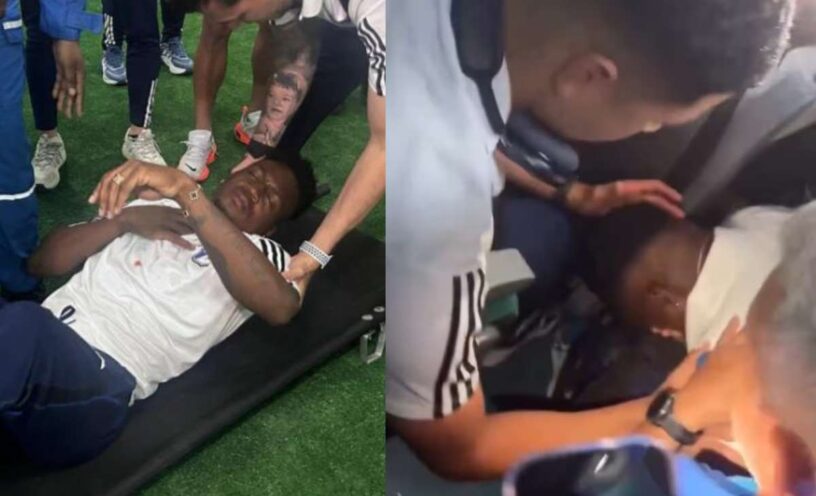 salud de Iván Arboleda jugador de Millonarios que fue golpeado con una piedra