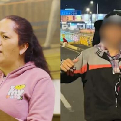 mensaje que le enviaron a la madre de Harold Aroca