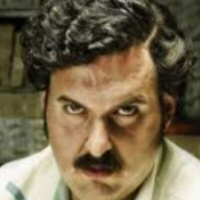 experiencias paranormales de Andrés Parra interpretando a Pablo Escobar