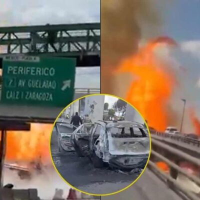 explosión de camión en México