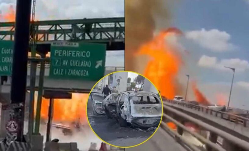 explosión de camión en México