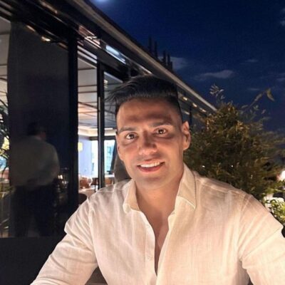 Falcao regaló dinero a vendedora ambulante