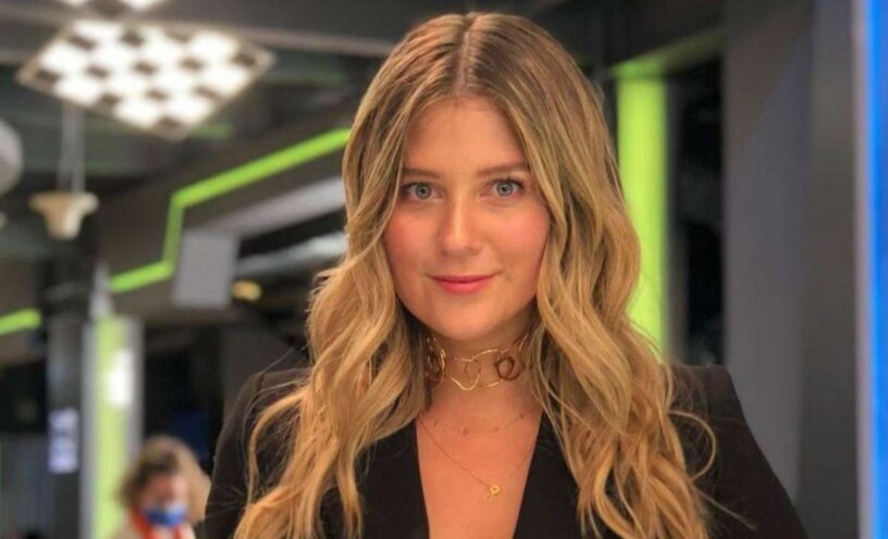 foto de Andrea Guerrero que fue criticada en redes