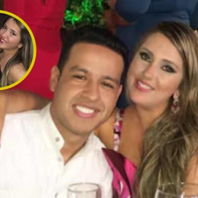 foto de Dayana Jaimes en apasionado beso con el esposo de su cuñada