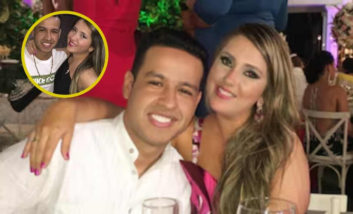 foto de Dayana Jaimes en apasionado beso con el esposo de su cuñada