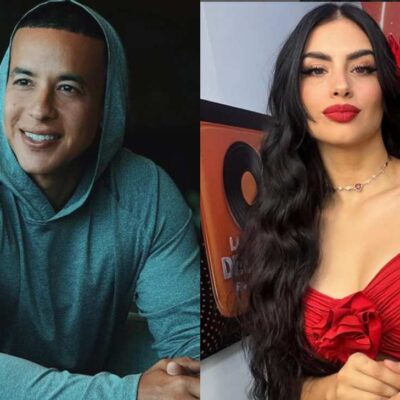 foto de Jessica Cediel junto a Daddy Yankee