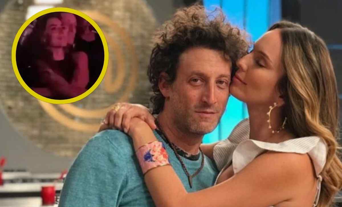 foto de Simón Brand con su nueva novia