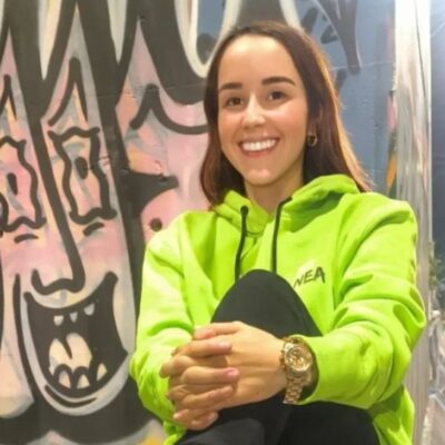 foto del nuevo carro de Érika Zapata