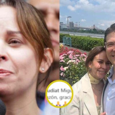 foto que publico la esposa de Miguel Uribe