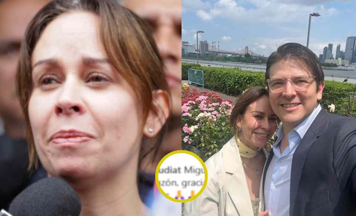 foto que publico la esposa de Miguel Uribe