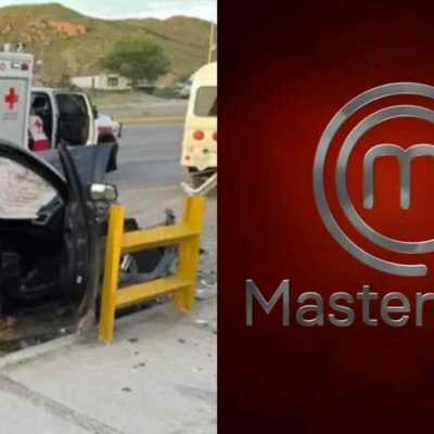 Fotos del accidente en que murió una exparticipante de MasterChef