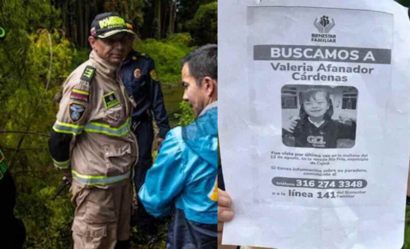 gobernador de cundinamarca habló sobre niña desaparecida